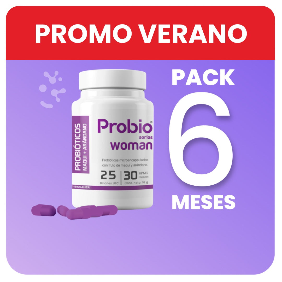 Probioseries Woman: Probióticos + Berries (6 MESES)