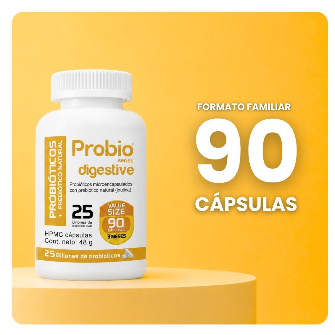 Probiótico Digestive 90 cápsulas (Formato Familiar)