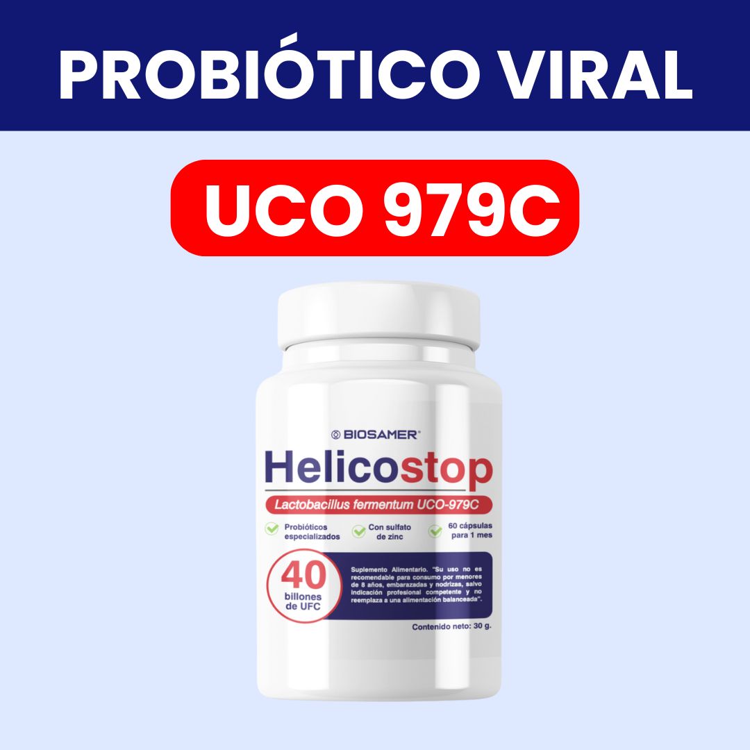 HELICOSTOP 40 Bill. (PROBIÓTICO VIRAL UCO 979C)