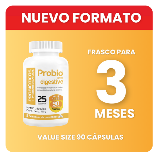 Probiótico Digestive 25 Billones (3 MESES – ENVÍO GRATIS)