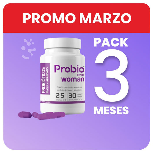 Probioseries Woman: Probióticos + Berries (3 MESES)