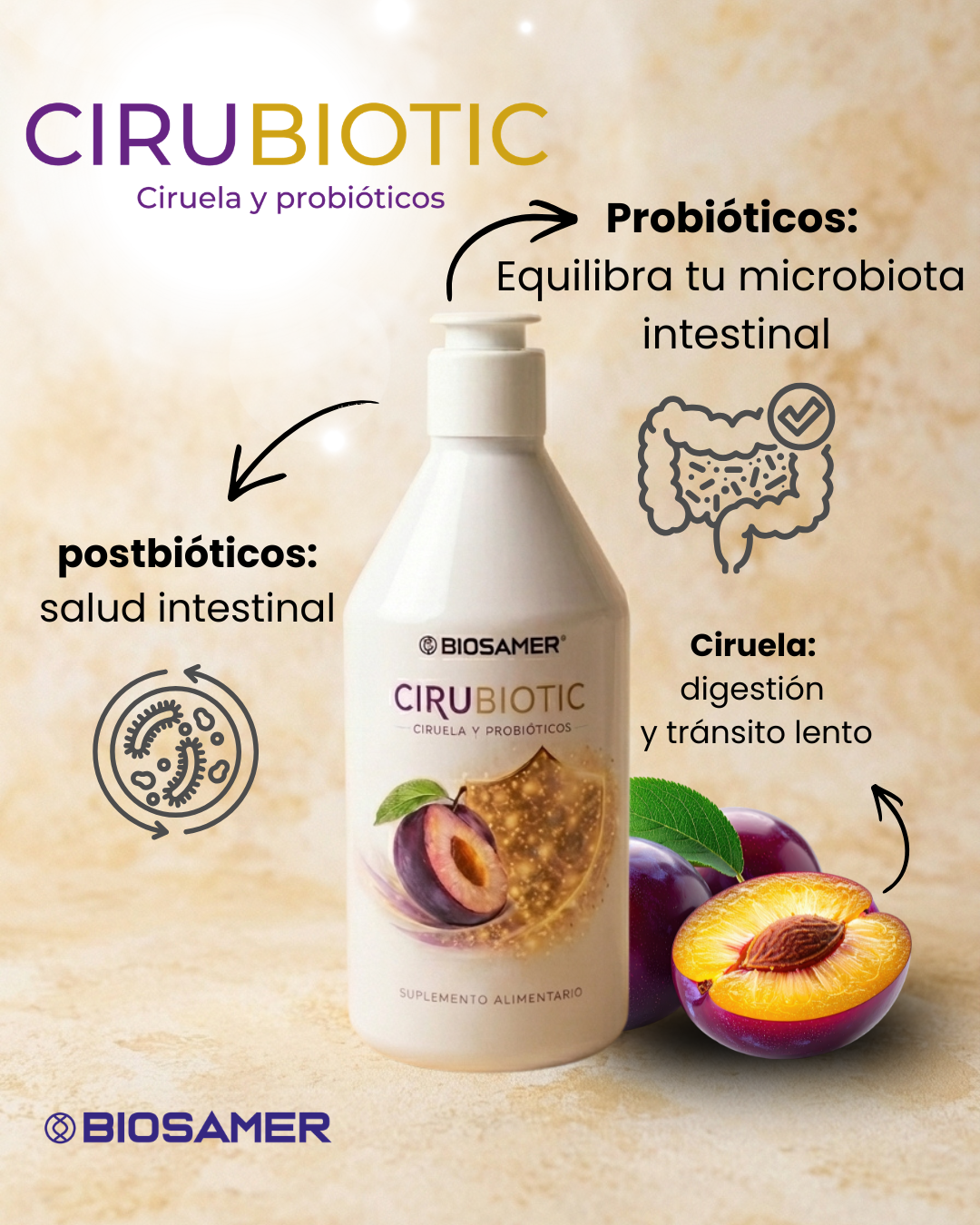 CiruBiotic (Ciruela + Probióticos)