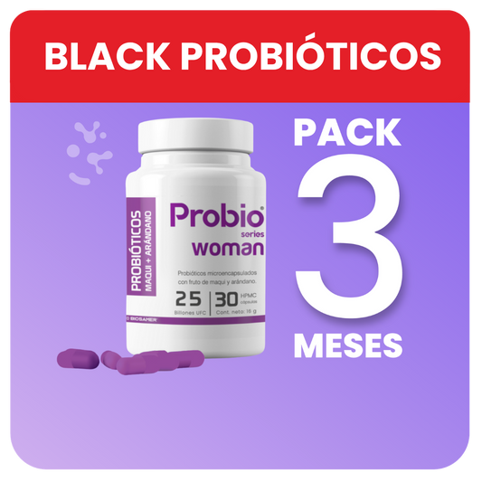 Probioseries Woman: Probióticos + Berries (3 MESES)