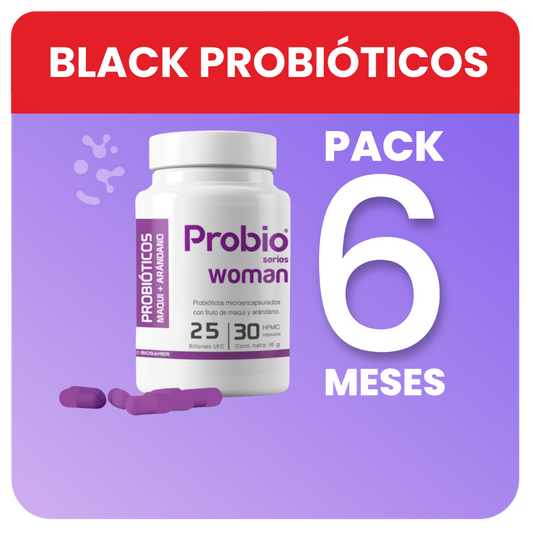 Probioseries Woman: Probióticos + Berries (6 MESES)