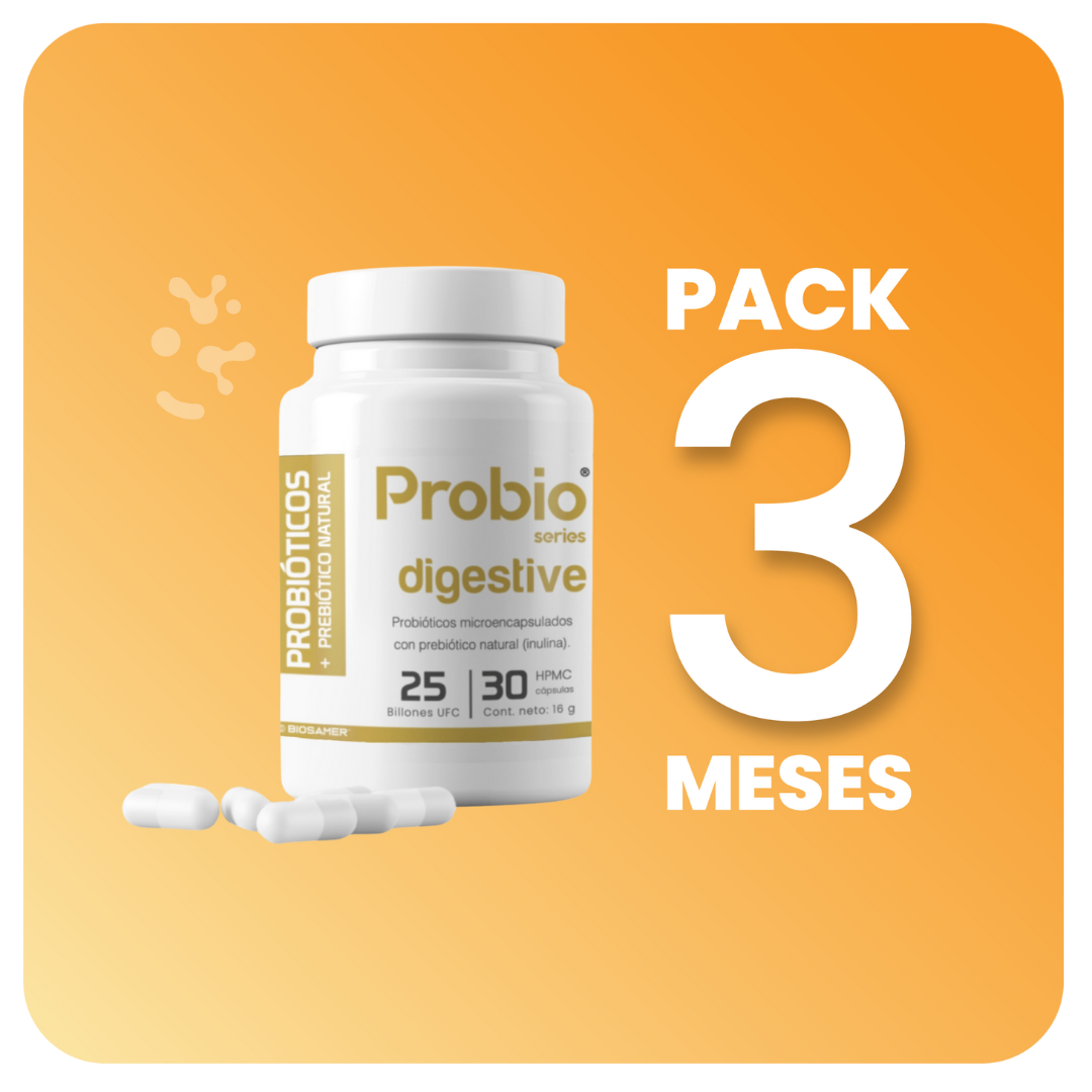 Probioseries Digestive 25 Billones (3 MESES – 90 cápsulas)