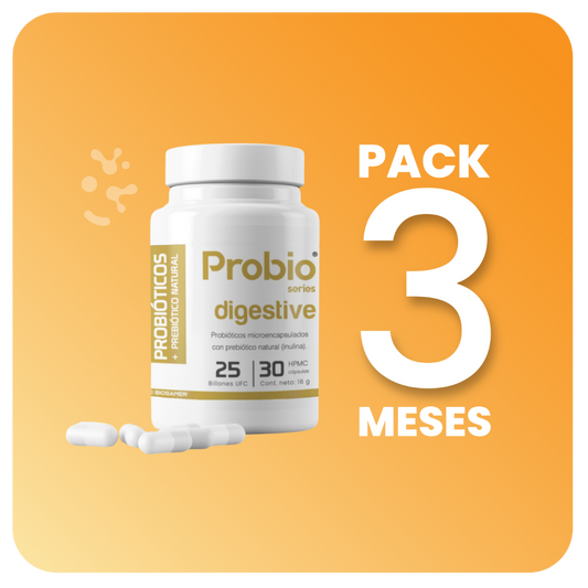 Probioseries Digestive 25 Billones (3 MESES – 90 cápsulas)