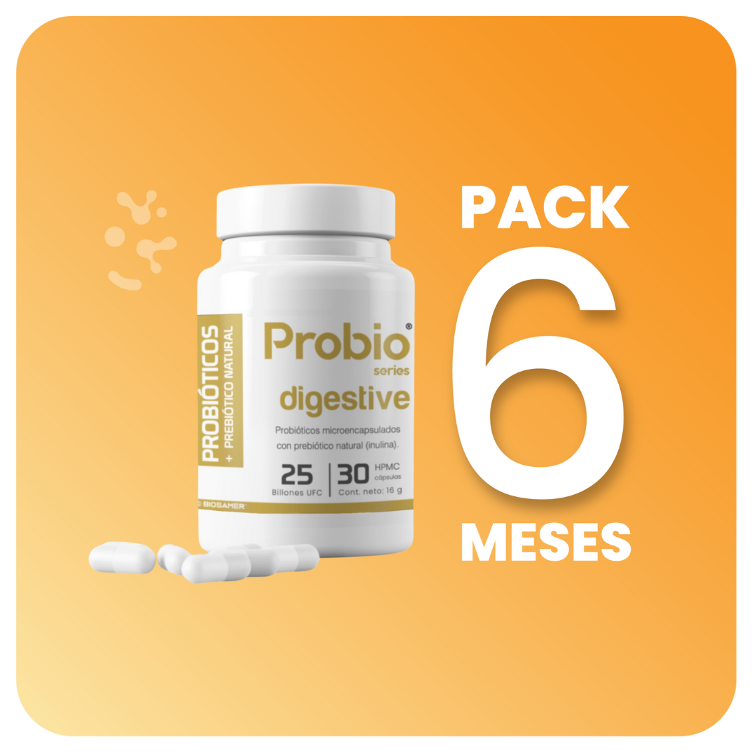 Probioseries Digestive 25 Billones (6 MESES – 180 cápsulas)