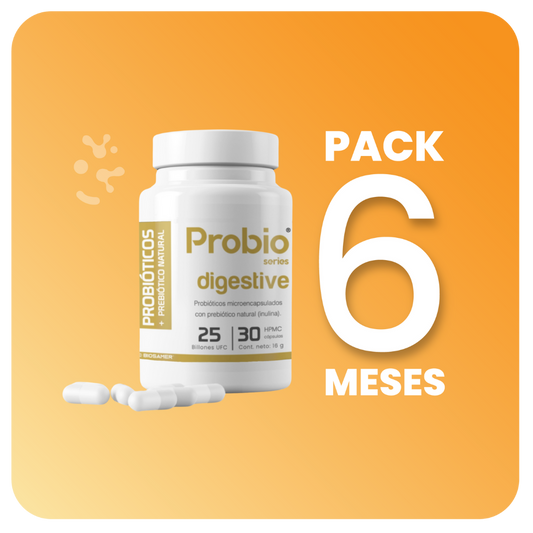 Probioseries Digestive 25 Billones (6 MESES – 180 cápsulas)