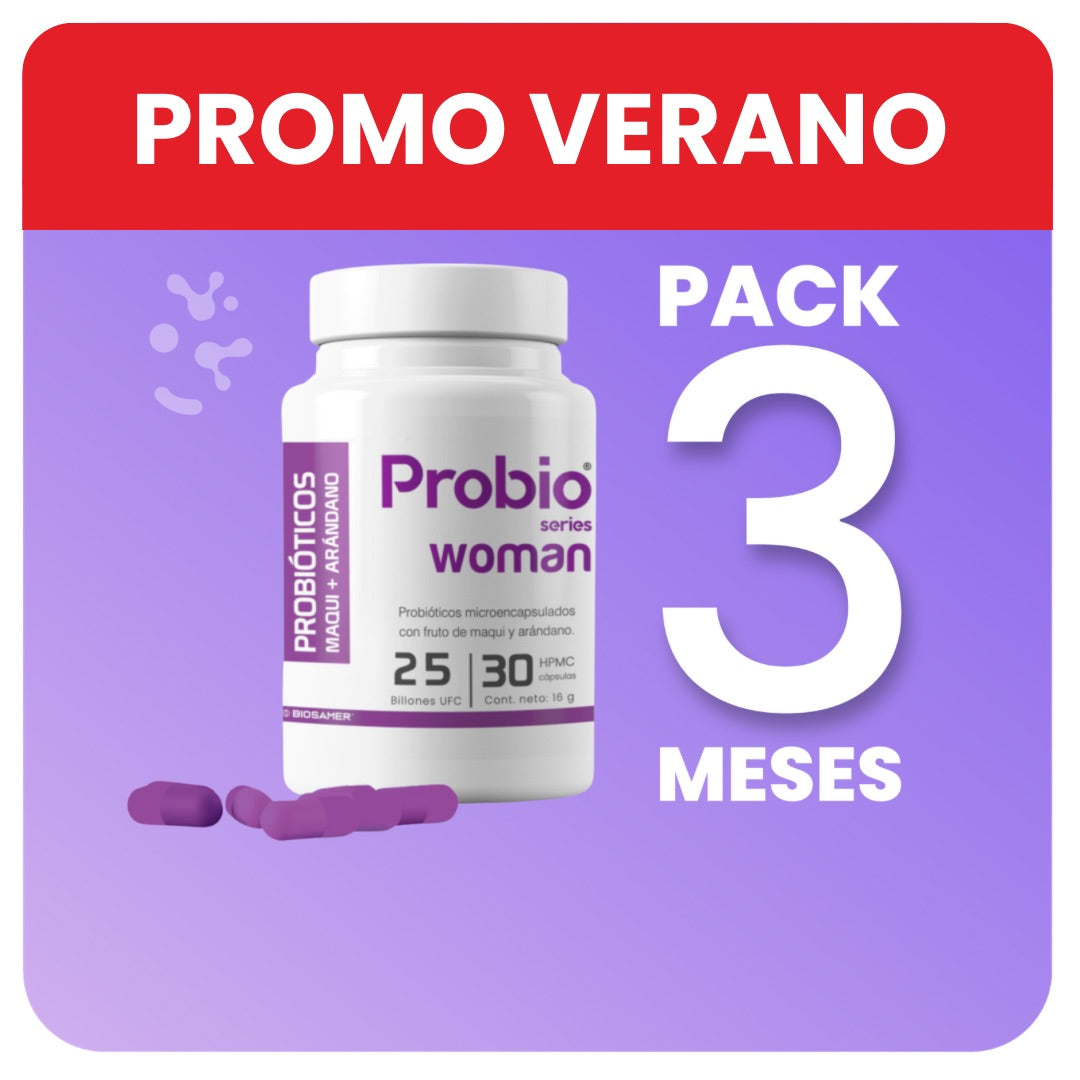 Probioseries Woman: Probióticos + Berries (3 MESES)