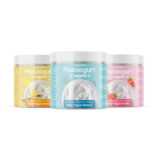 [PACK x3] Probiogurt Vegetal – Yogurt Natural, Frutilla y Vainilla