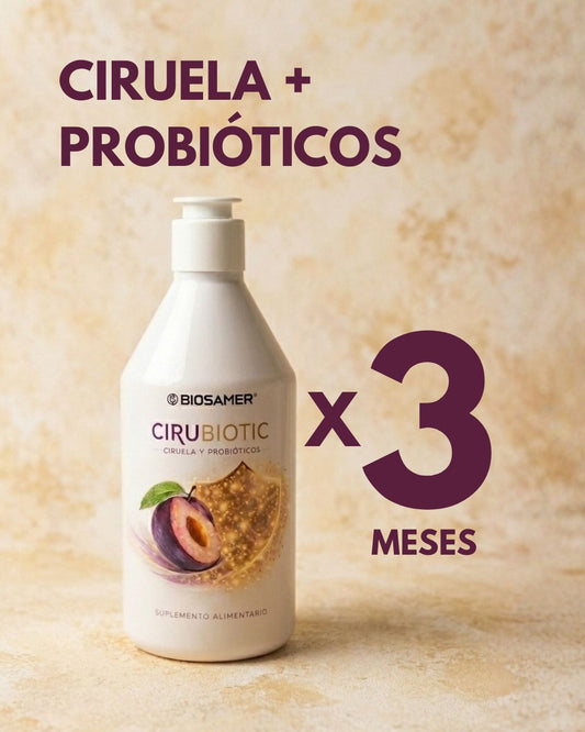 Pack de 3 meses: CiruBiotic (Ciruela + Probióticos)