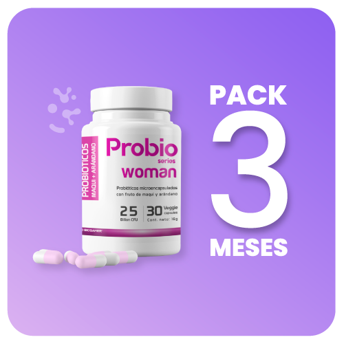 Probioseries Woman: Probióticos + Berries (3 MESES)