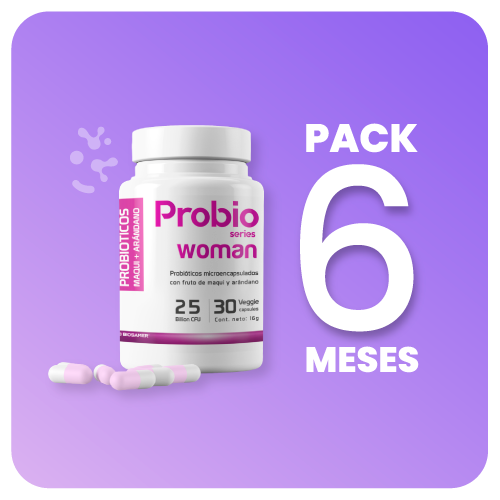Probioseries Woman: Probióticos + Berries (6 MESES)