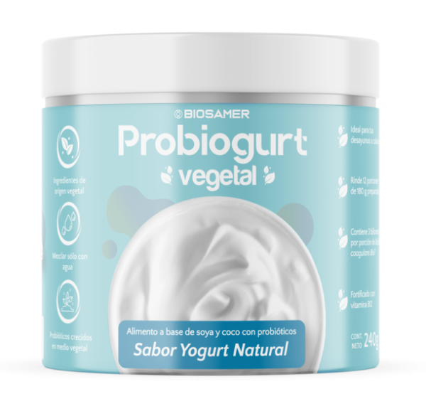 Probiogurt Natural Probióticos para veganos